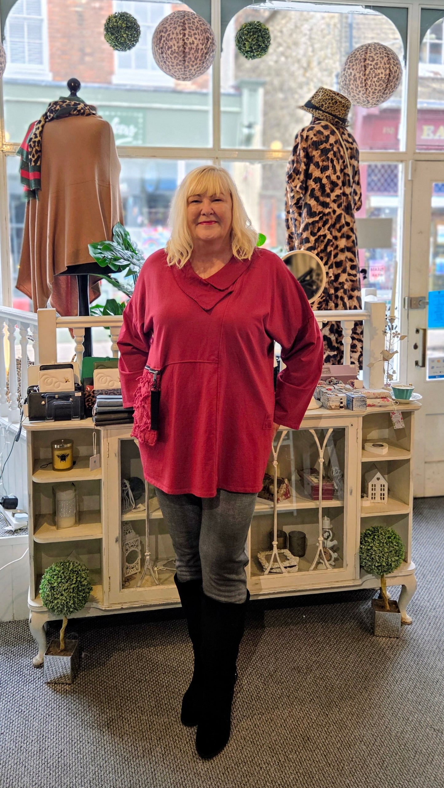 Collar Detail Tunic