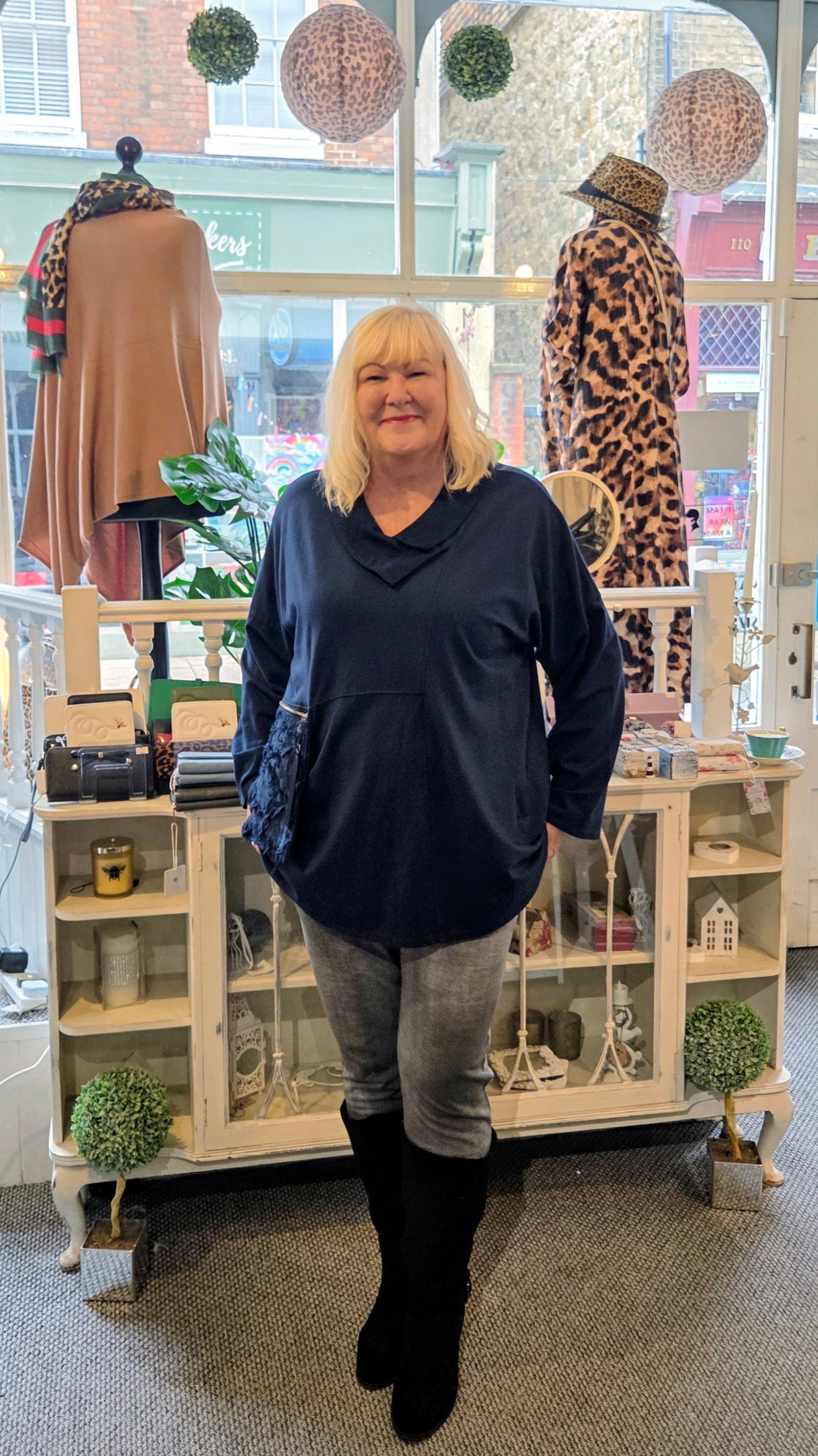 Collar Detail Tunic