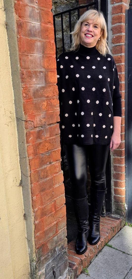 Spot Batwing Jumper