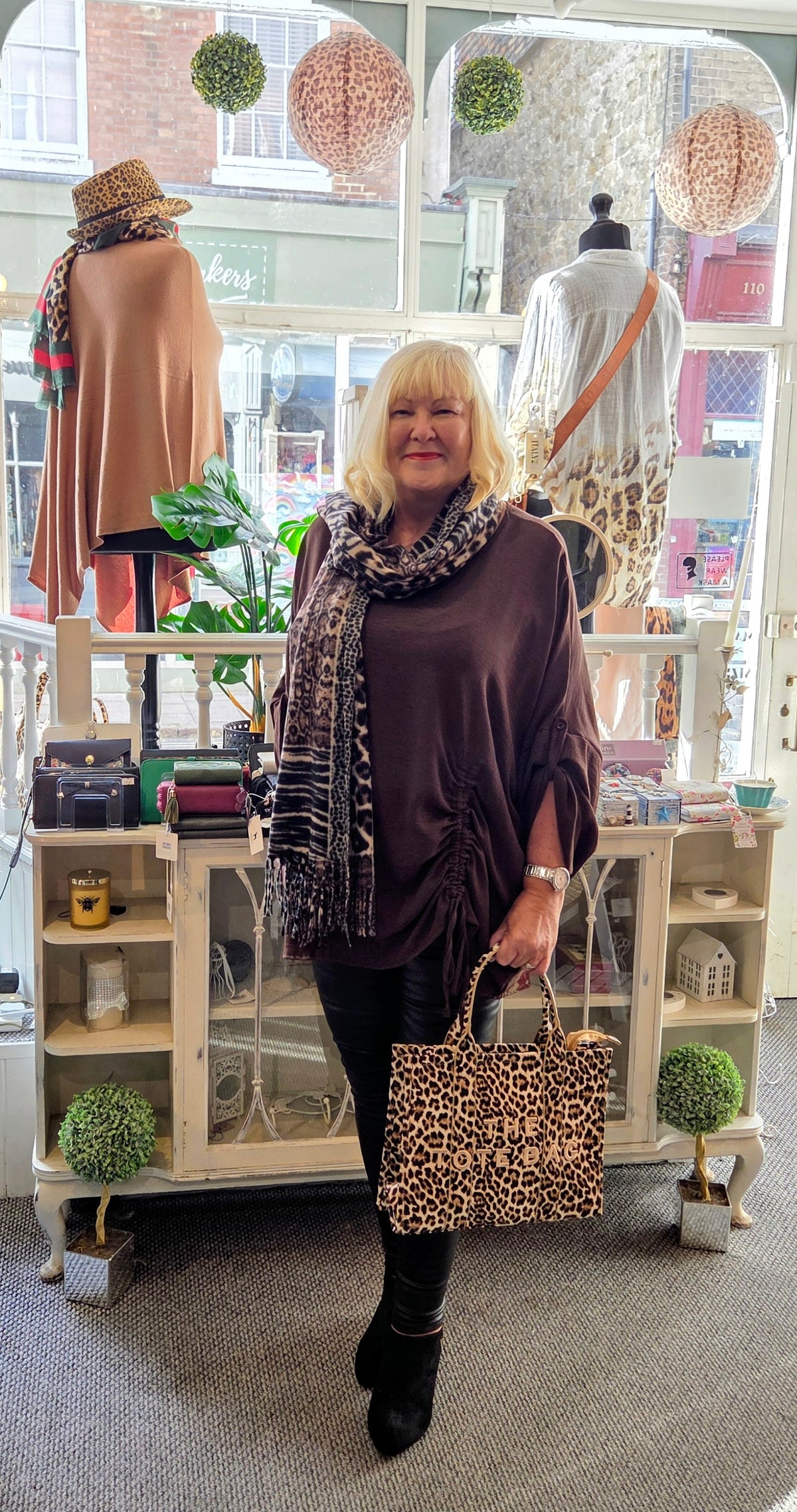 Ruched Side Tunic