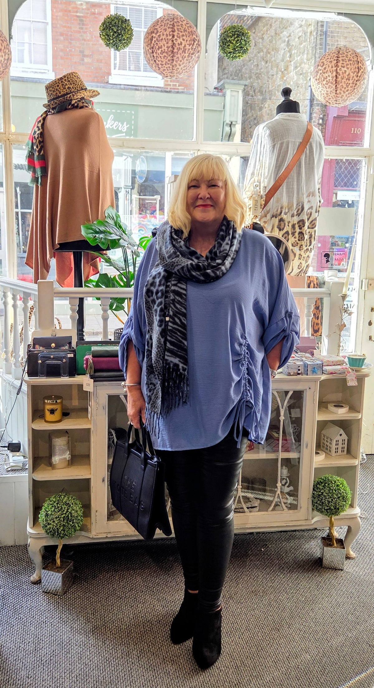 Ruched Side Tunic