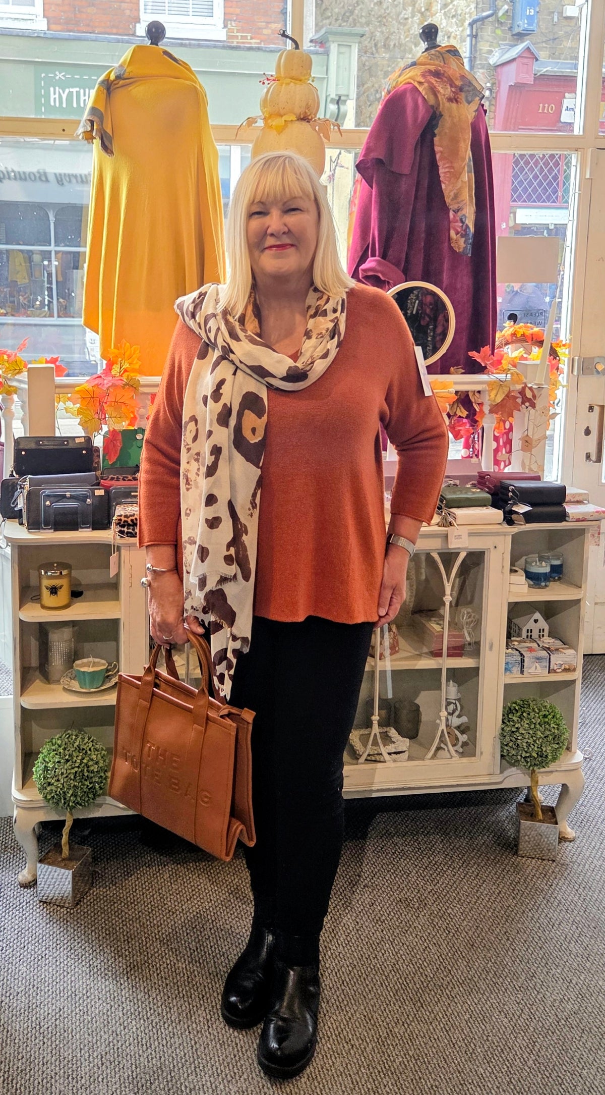 Soft Knit V Neck Jumper