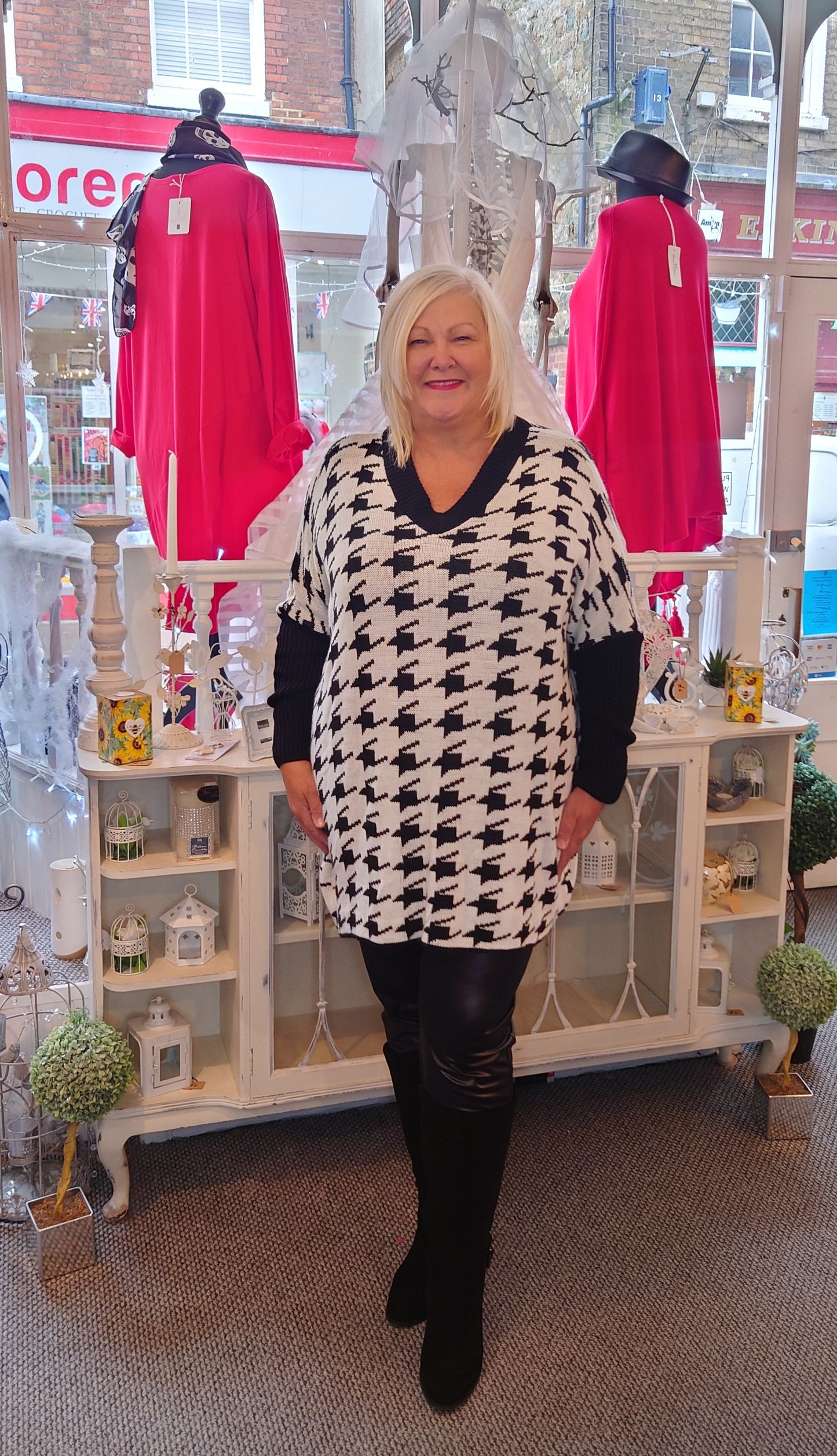 SALE - Dogtooth Over Sized Jumper