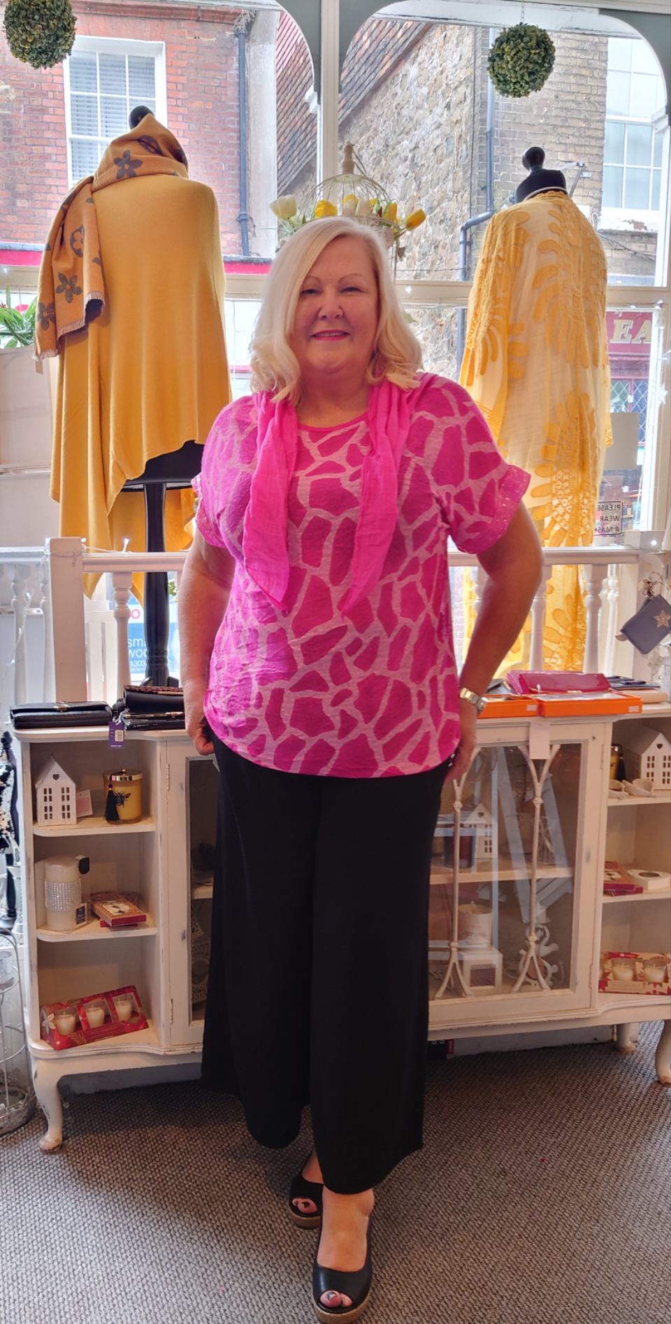 Giraffe Print Tunic