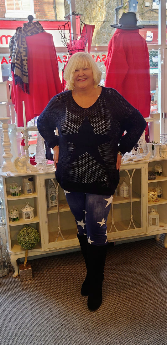 Star Layering Jumper - Various Colours