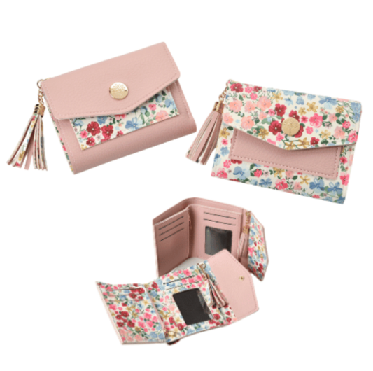 Floral Purse - Pink or Navy