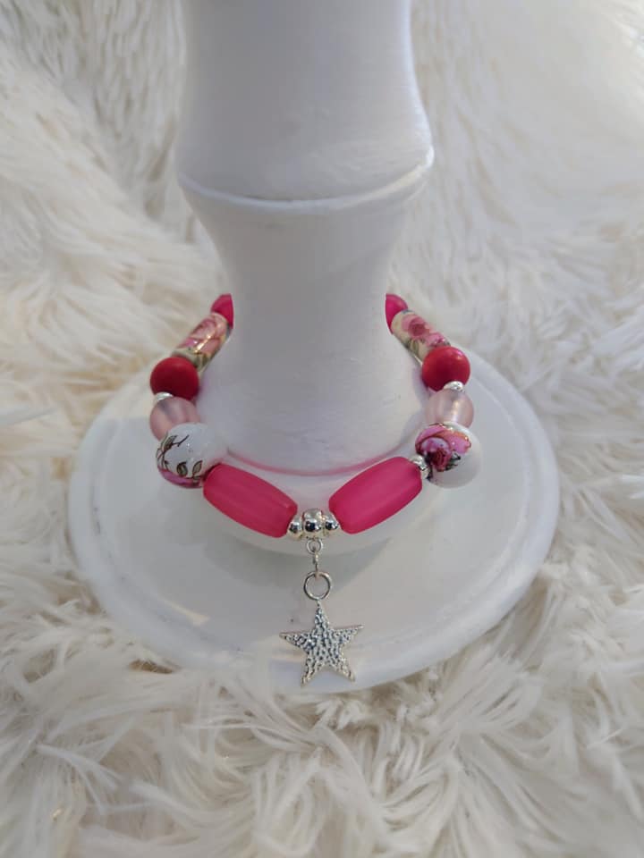 Handmade Bracelets - Made to order - Size, Colour, Design, Charm