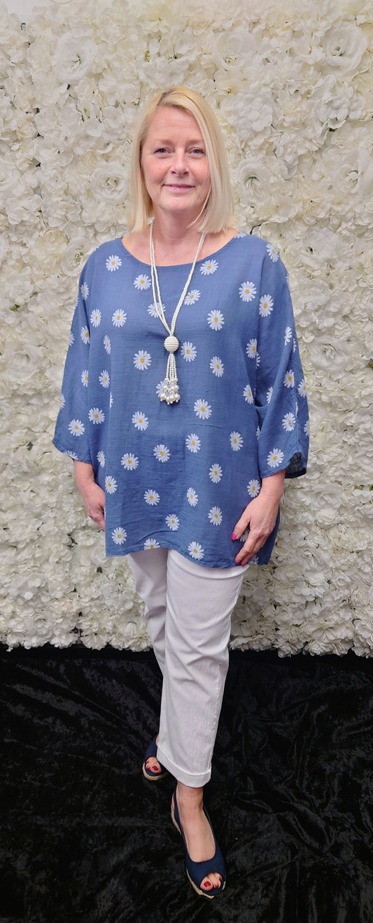 Cotton Daisy Tunic