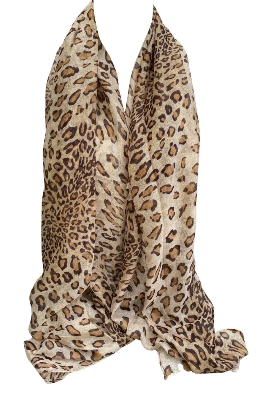 Animal Print Scarf