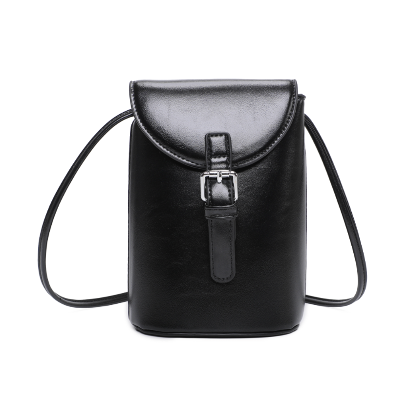 Buckle Front Phone Cross Body Bag