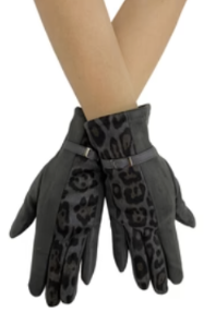 Animal Print Gloves