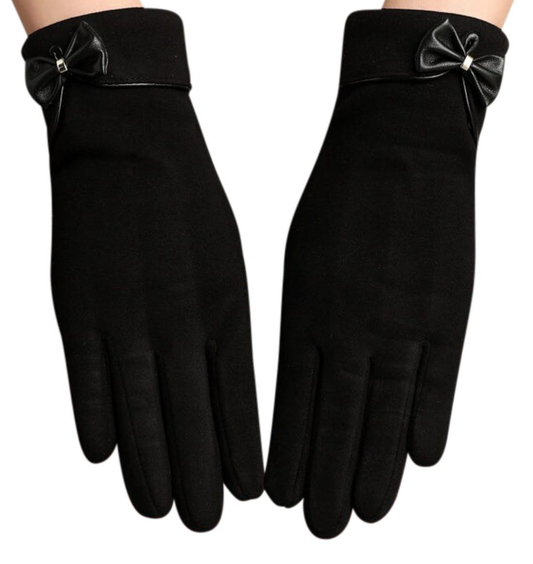 Bow Detail Gloves