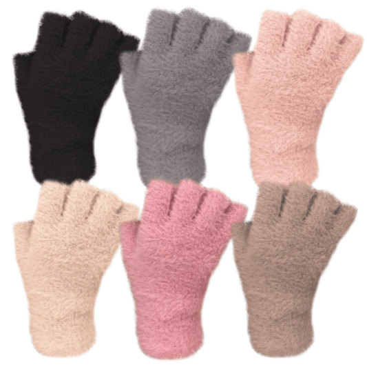 Feather Touch Fingerless Gloves