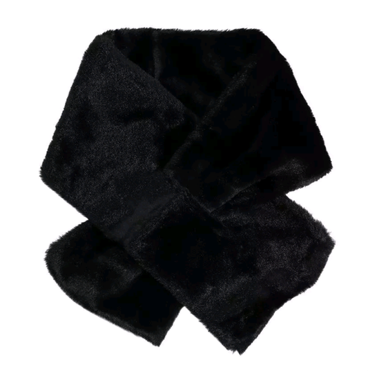 Faux Fur Thread Scarf