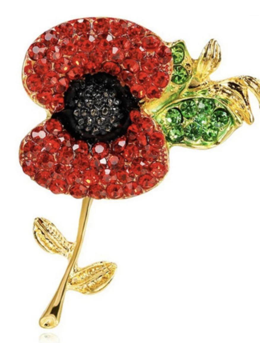 Poppy Brooch