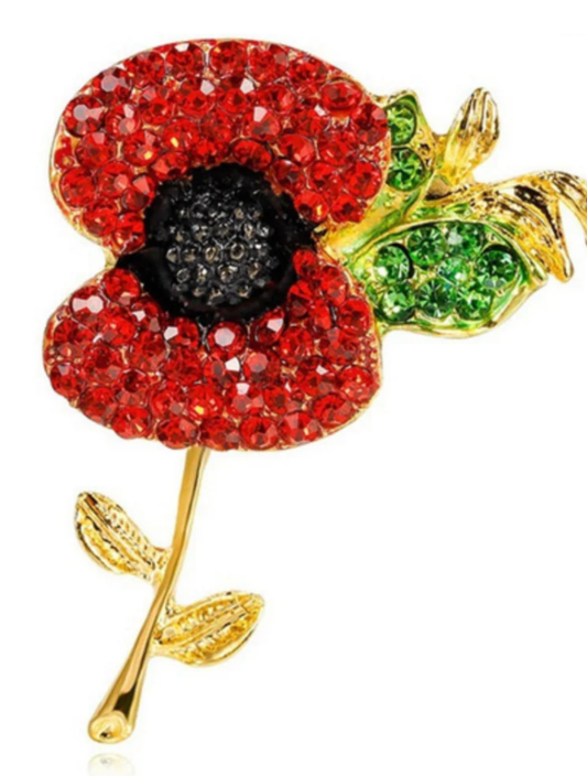 Poppy Brooch