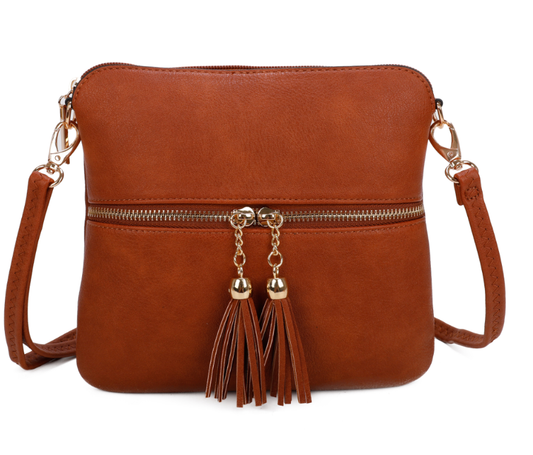 Cross Body Bag Zip Detail