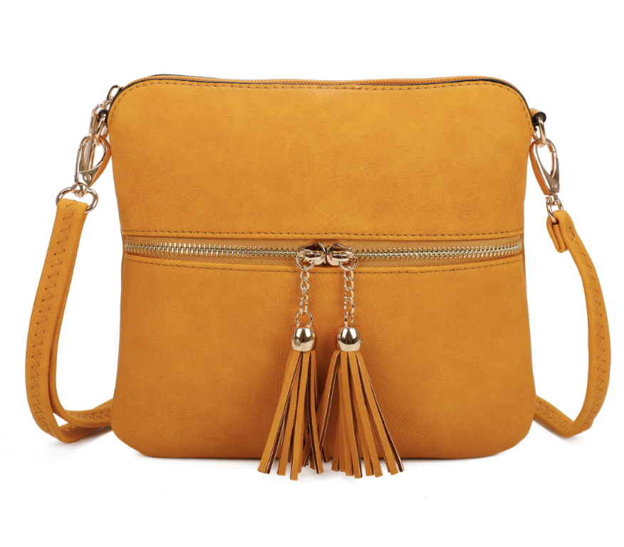 Cross Body Bag Zip Detail