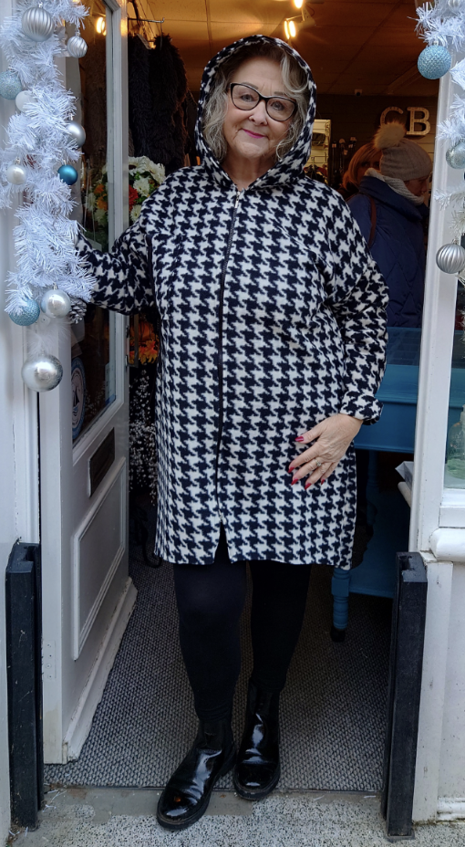 SALE - Dogtooth Coat