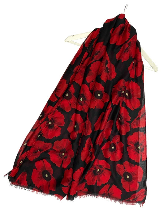 Poppy Pashmina Scarf