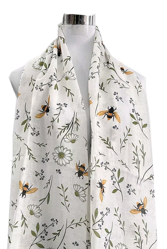 Lightweight Bee Scarf