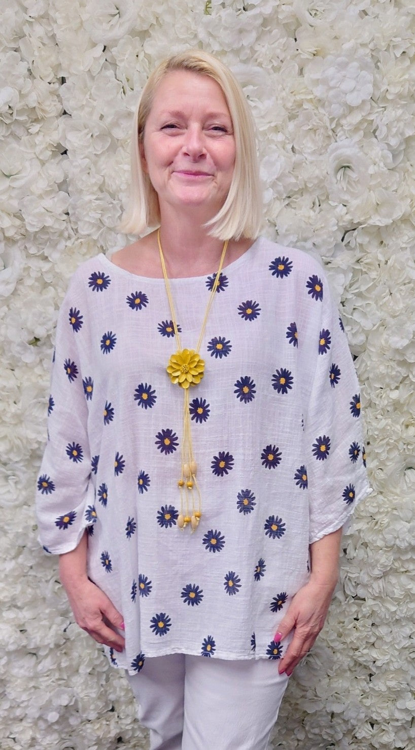Daisy Cotton Top