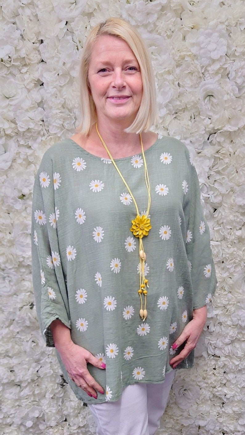 Daisy Cotton Top