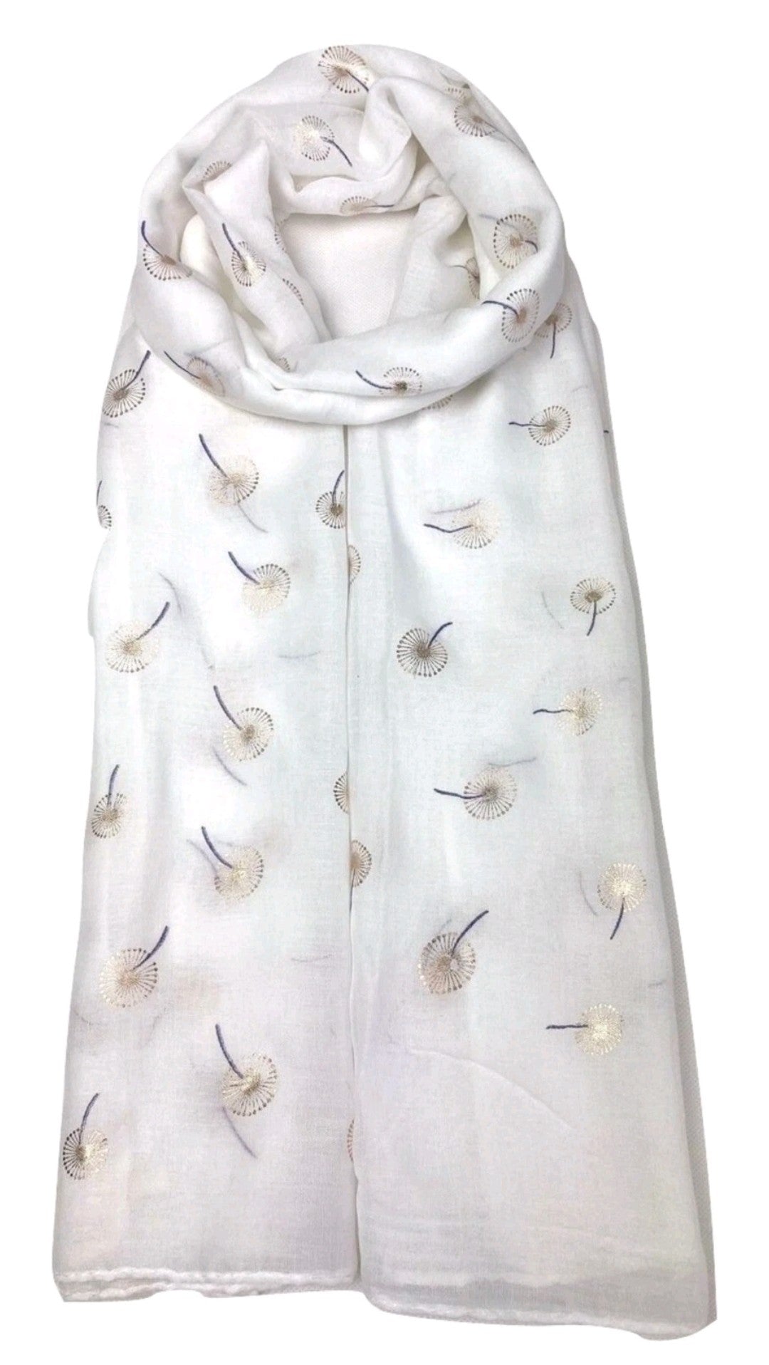 Dandelion Flower Scarf