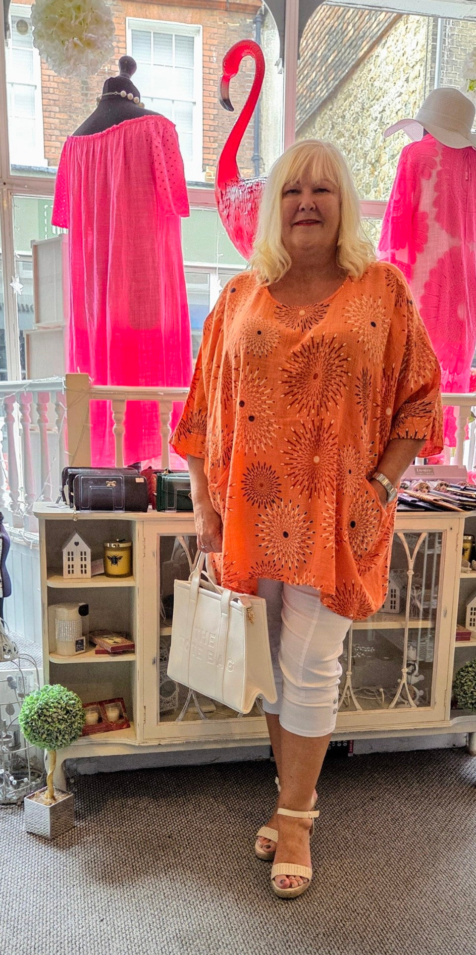 Sunburst Cotton Tunic
