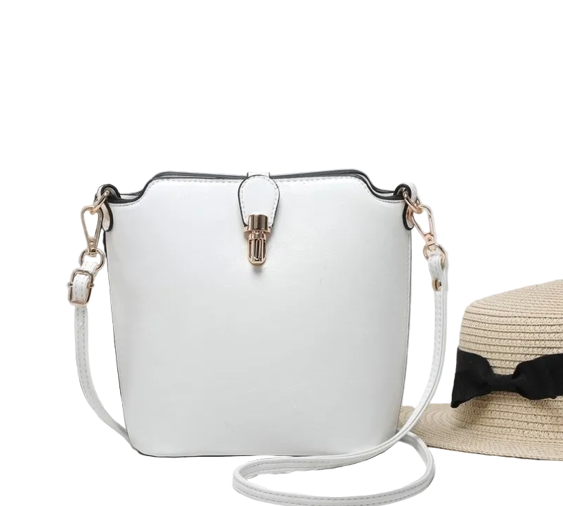 Cross Body Bucket Handbag - Various Colours