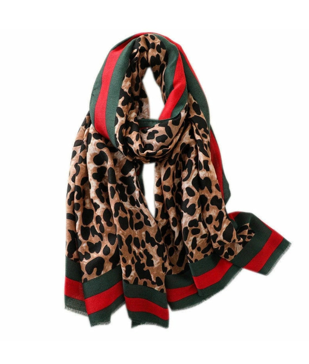 Animal Print Lightweight Scarf