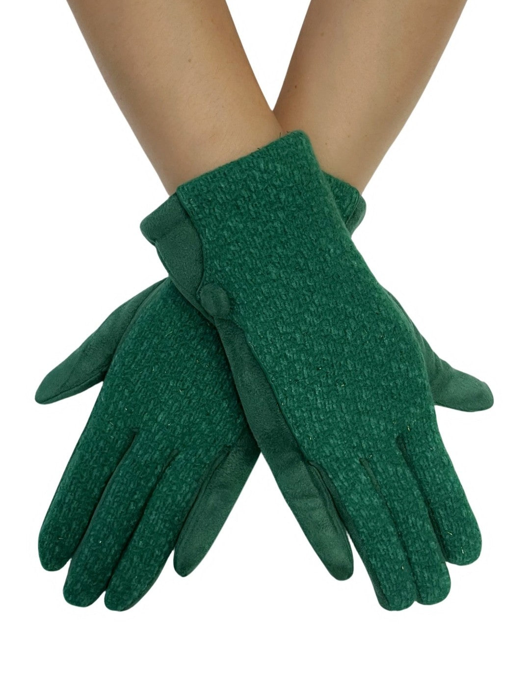 Button Detail Gloves