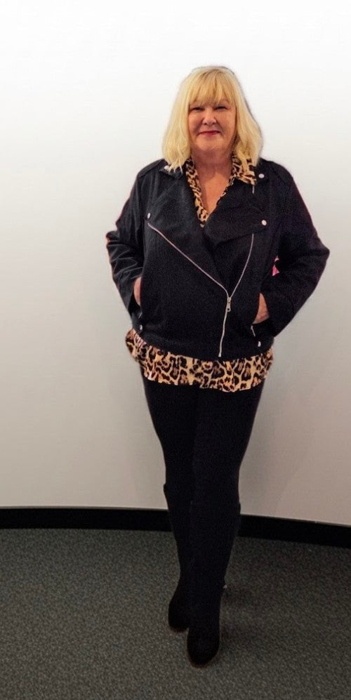 Biker Style Jacket